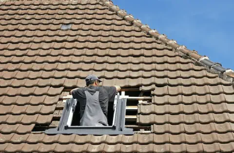Pose de velux - Clères